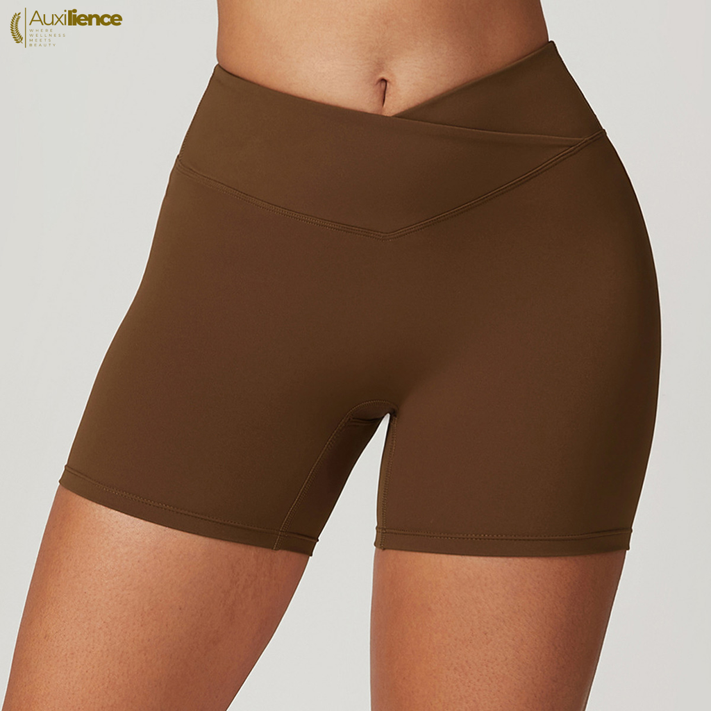 Nerve Curve High-Waist Yoga Shorts