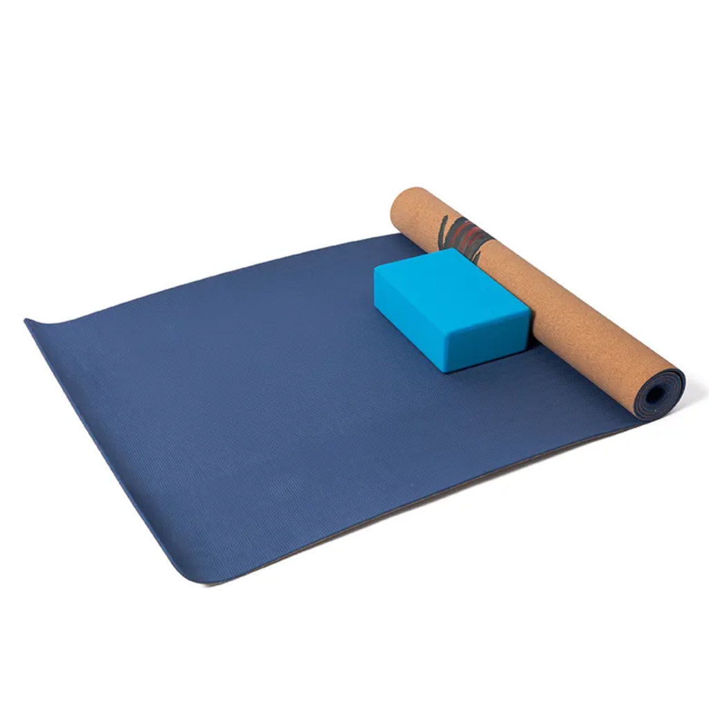 ZenFlex Anti-Fatigue TPE & Cork Yoga Mat