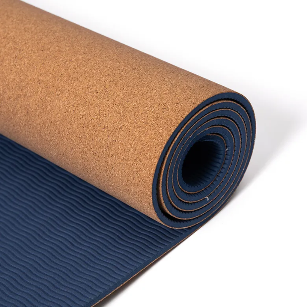 ZenFlex Anti-Fatigue TPE & Cork Yoga Mat
